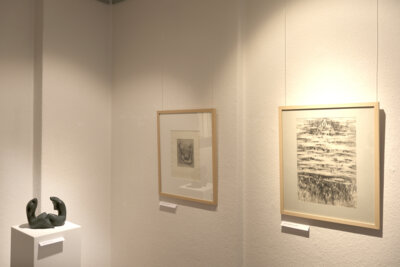 Foto des Albums: »Kurt Zobel - Bildhauer« - Werkschau aus dem Sammlungsbestand des Museums - Bilder von der Ausstellungseröffnung am 21. Juni