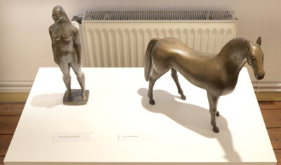Foto des Albums: »Kurt Zobel - Bildhauer« - Werkschau aus dem Sammlungsbestand des Museums - Bilder von der Ausstellungseröffnung am 21. Juni