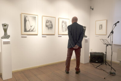 Foto des Albums: »Kurt Zobel - Bildhauer« - Werkschau aus dem Sammlungsbestand des Museums - Bilder von der Ausstellungseröffnung am 21. Juni