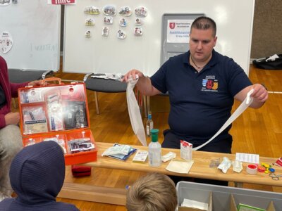 Foto des Albums: Crashkurs Erste Hilfe Regenbogenschule Karken