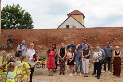 Foto des Albums: Grundsteinlegung Neubau im Kultur|Kloster|Kyritz (10.07.2024)