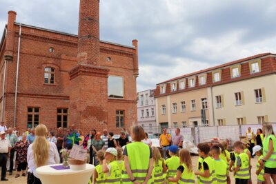Foto des Albums: Grundsteinlegung Neubau im Kultur|Kloster|Kyritz (10.07.2024)
