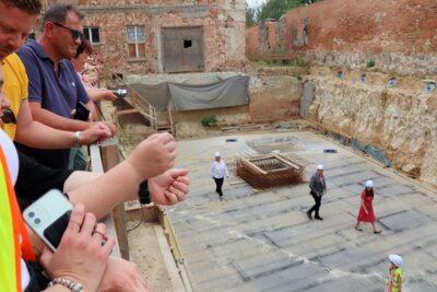 Foto des Albums: Grundsteinlegung Neubau im Kultur|Kloster|Kyritz (10.07.2024)