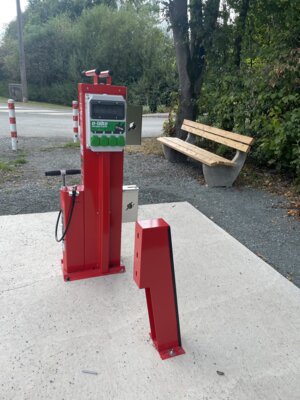 Fahrradservicestation Trebgast  (Bild vergr&ouml;&szlig;ern)