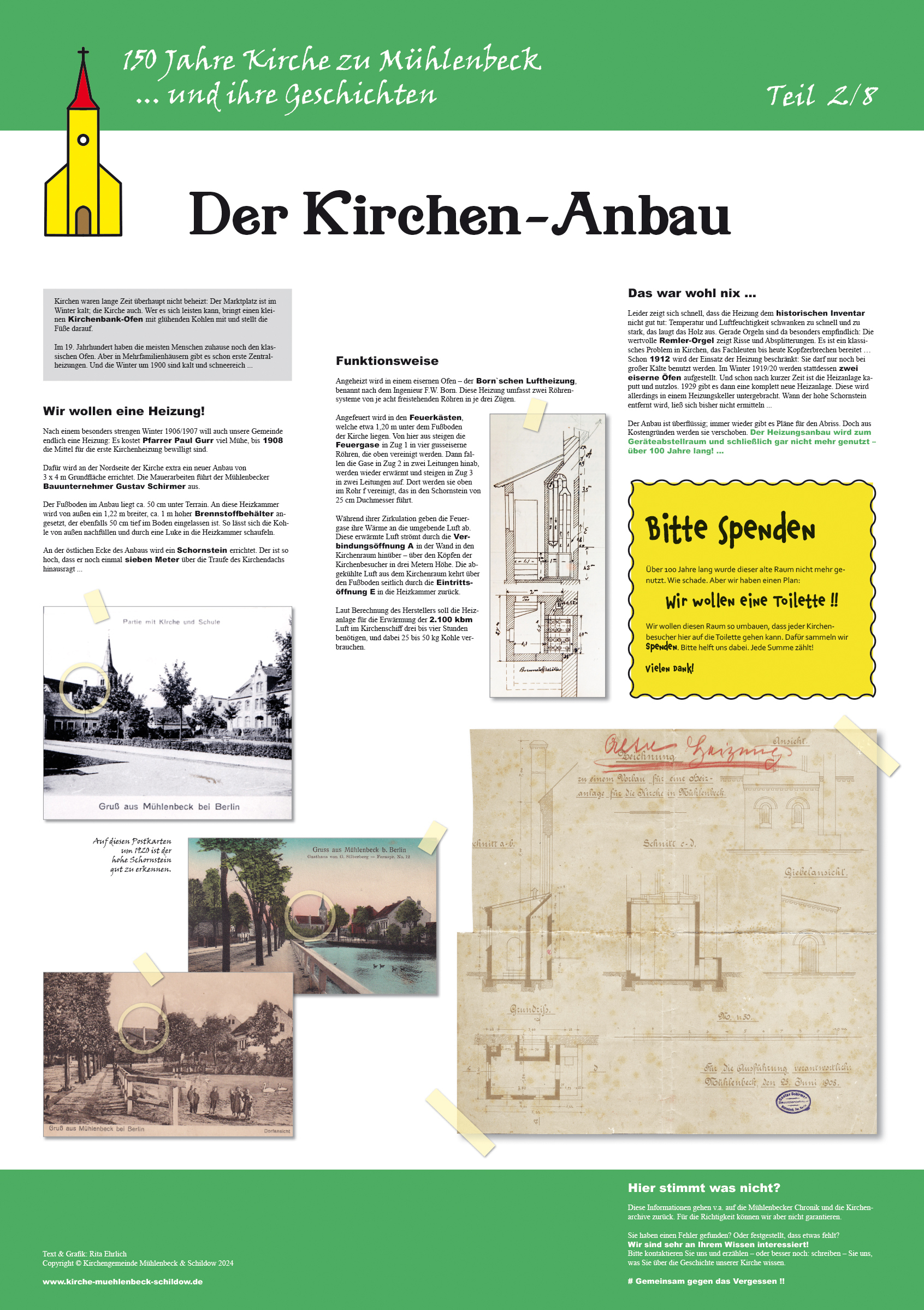 Bild: Plakat 02 Der Kirchen-Anbau