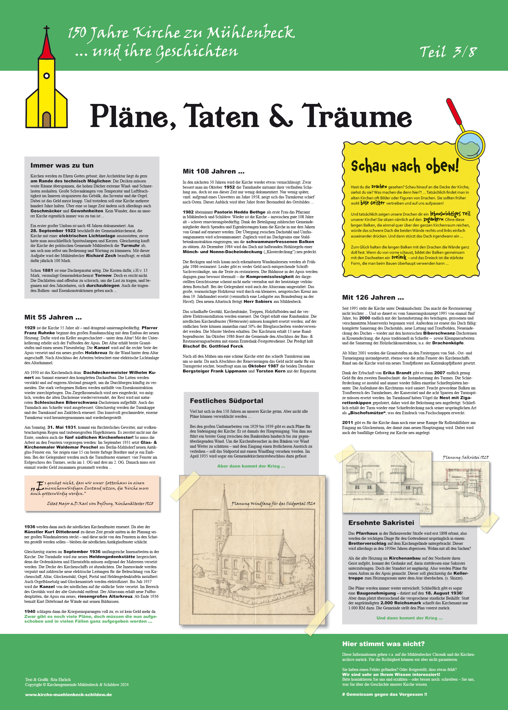Bild: Plakat 03 Pläne Taten Träume