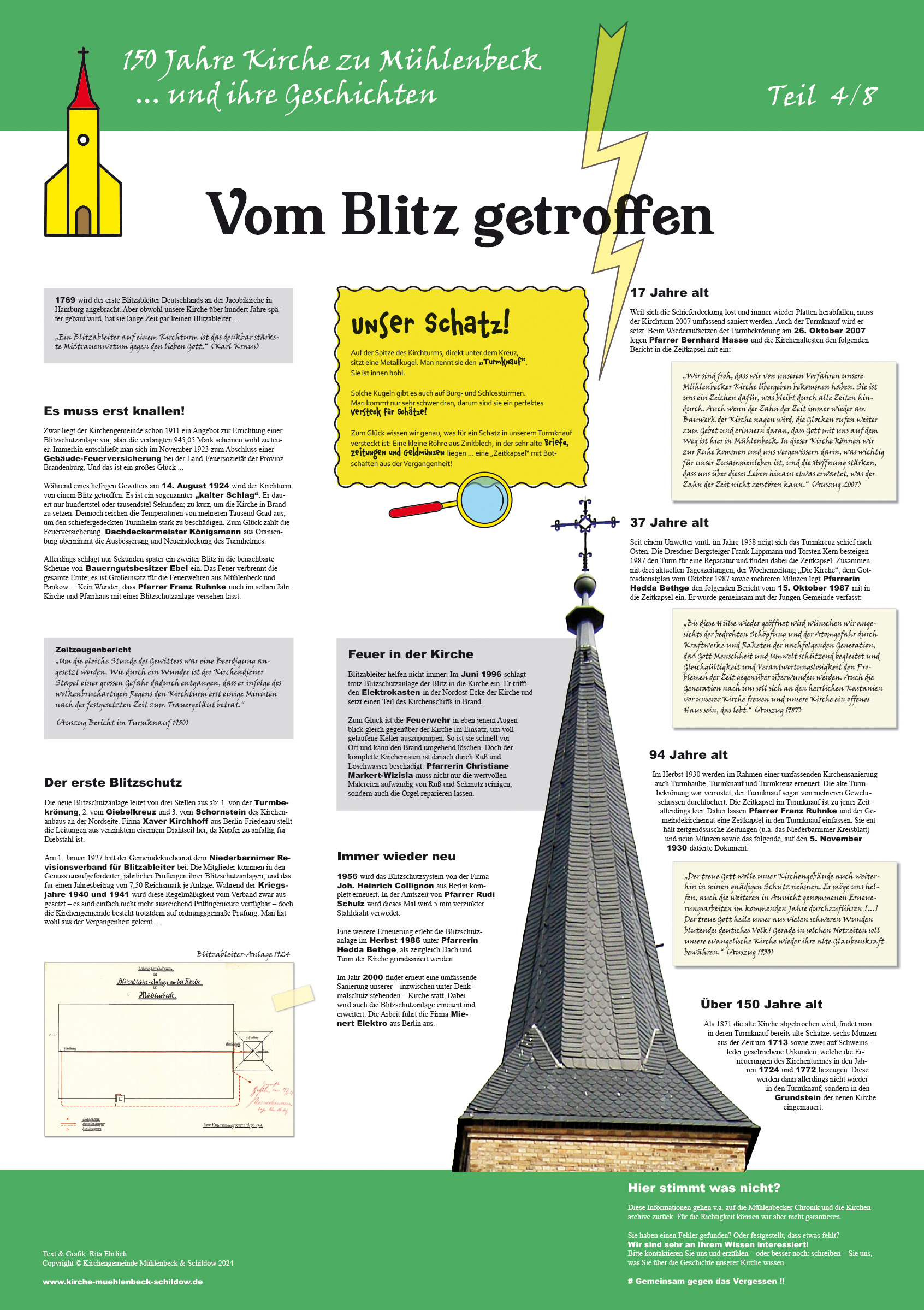 Bild: Plakat 04 Vom Blitz getroffen