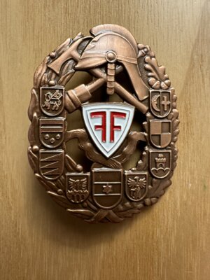 Das Leistungsabzeichen in Bronze  (Bild vergr&ouml;&szlig;ern)