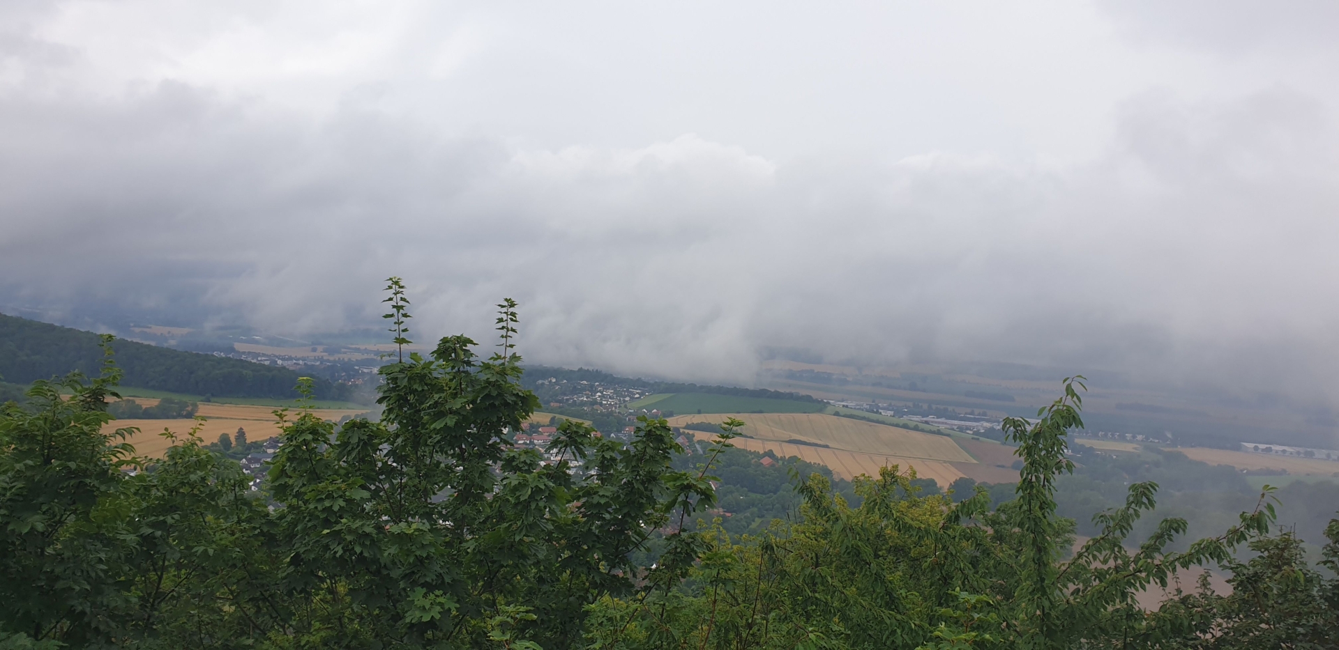 Bild: 2024-07-14-Solling-2a Der Blick ins Leinetal-kl