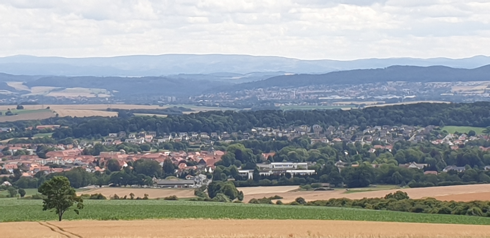 Bild: 29 Tag 3, der Blick hinunter nach Moringen