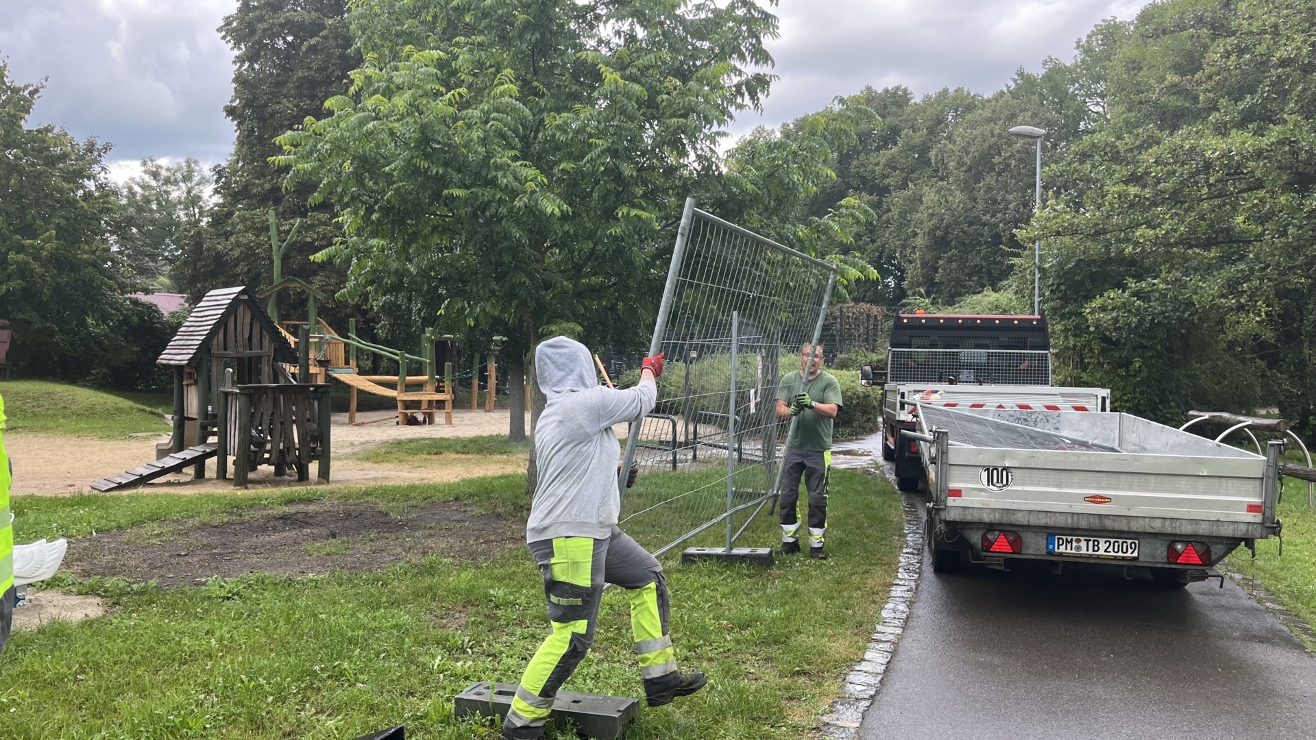 Bild: Die Zäune fallen