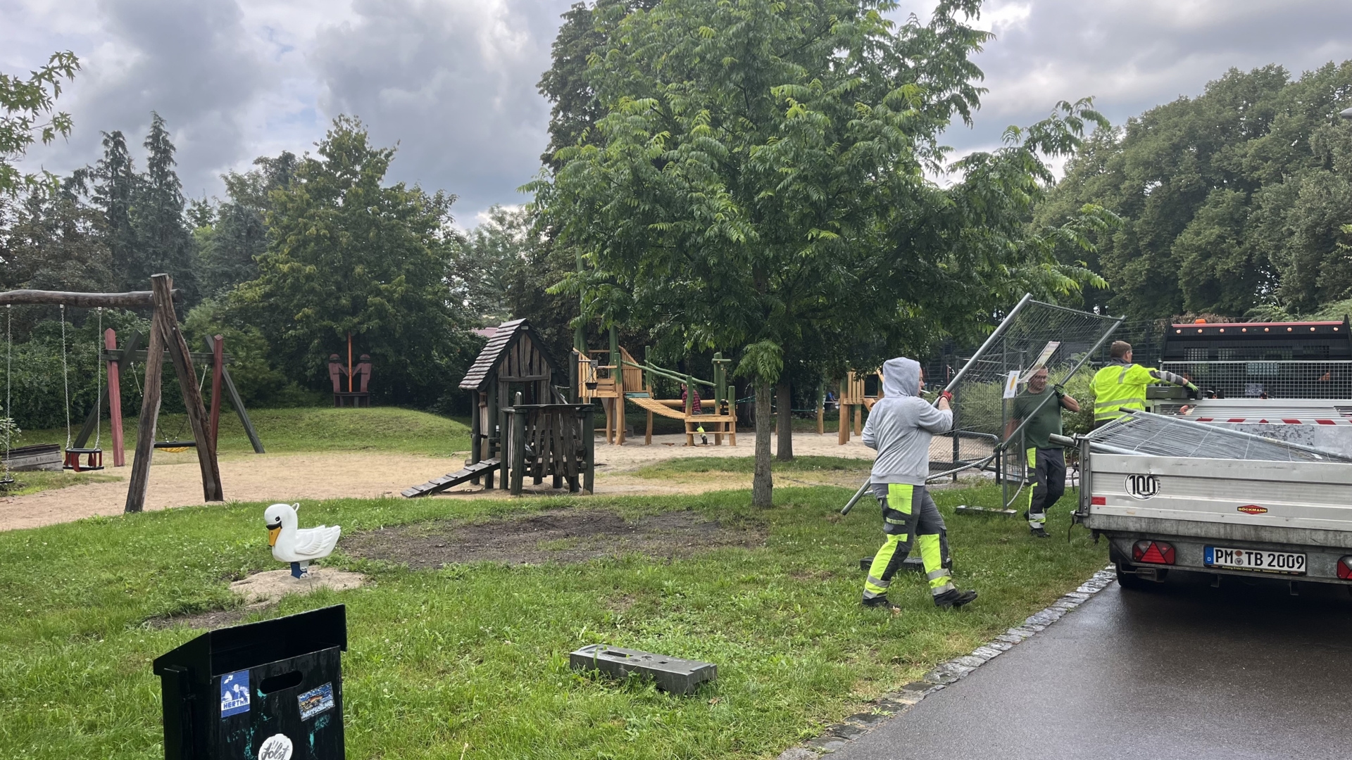 Bild: Die Zäune fallen