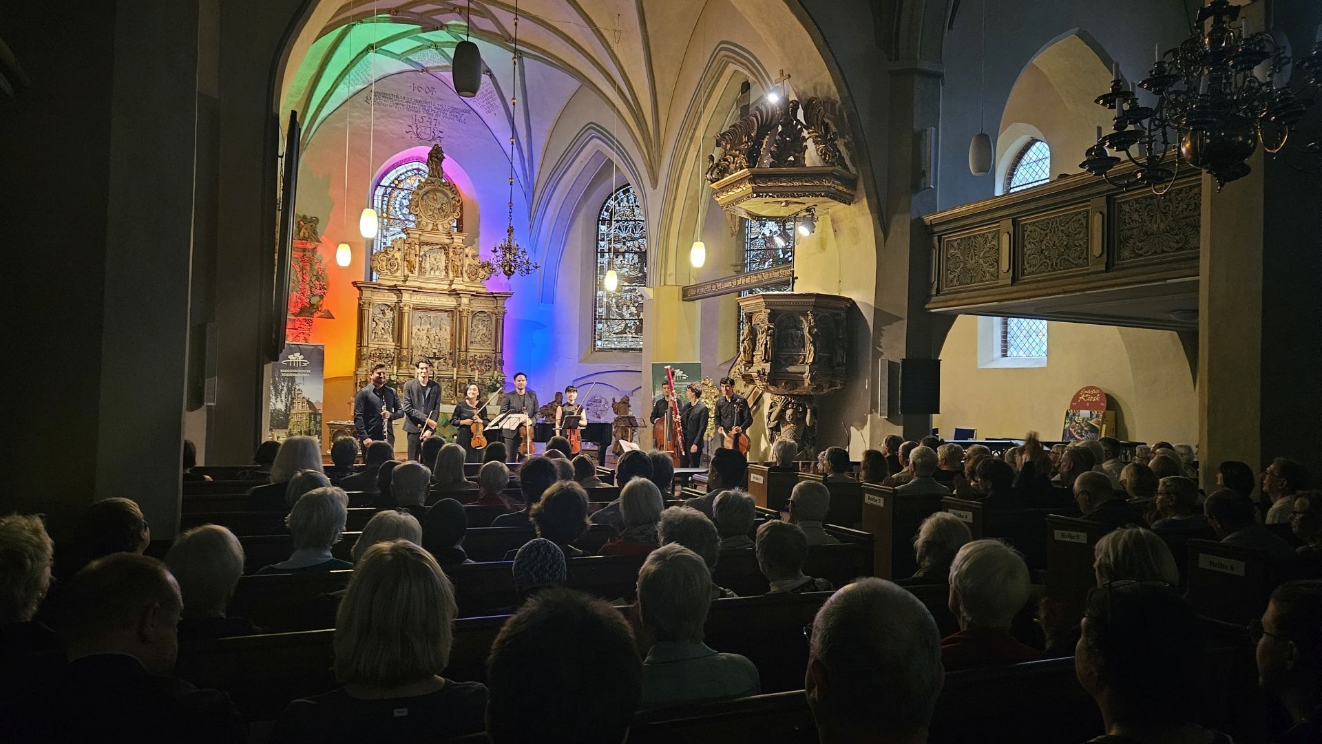 Bild: Konzert in der Paul-Gerhardt-Kirche Lübben: Bach durfte nicht fehlen.