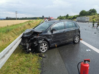 Foto des Albums: VU mit PKW, A9 am 01.08.24