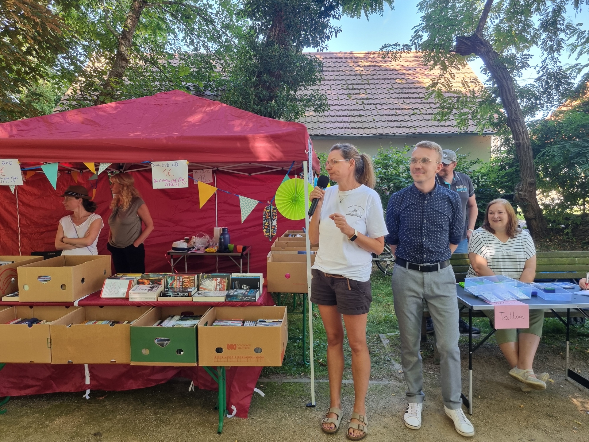 Bild: Fest der Vereine Bibliotheksverein