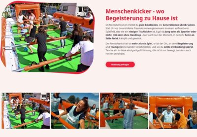 Fotoalbum Menschenkicker