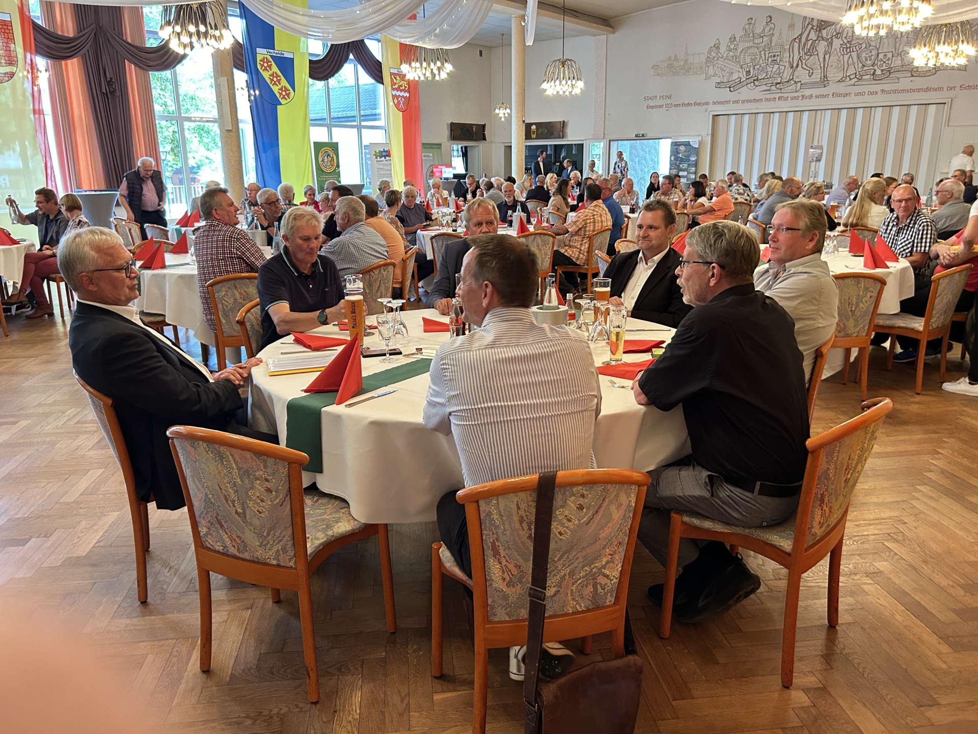 Bild: Die Gastgeber: KSB-Vorstand