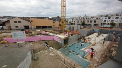 Vorschaubild: Bauarbeiten (48) Bau des Kellergeschosses