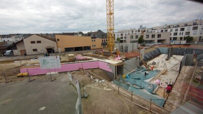 Vorschaubild: Bauarbeiten (49) Bau des Kellergeschosses