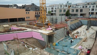 Vorschaubild: Bauarbeiten (50) Bau des Kellergeschosses