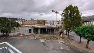 Vorschaubild: Bauarbeiten (57) die erste Decke wird gegossen
