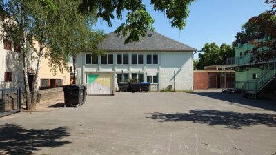 Vorschaubild: Bauarbeiten (9) Blick auf die alte Turnhalle