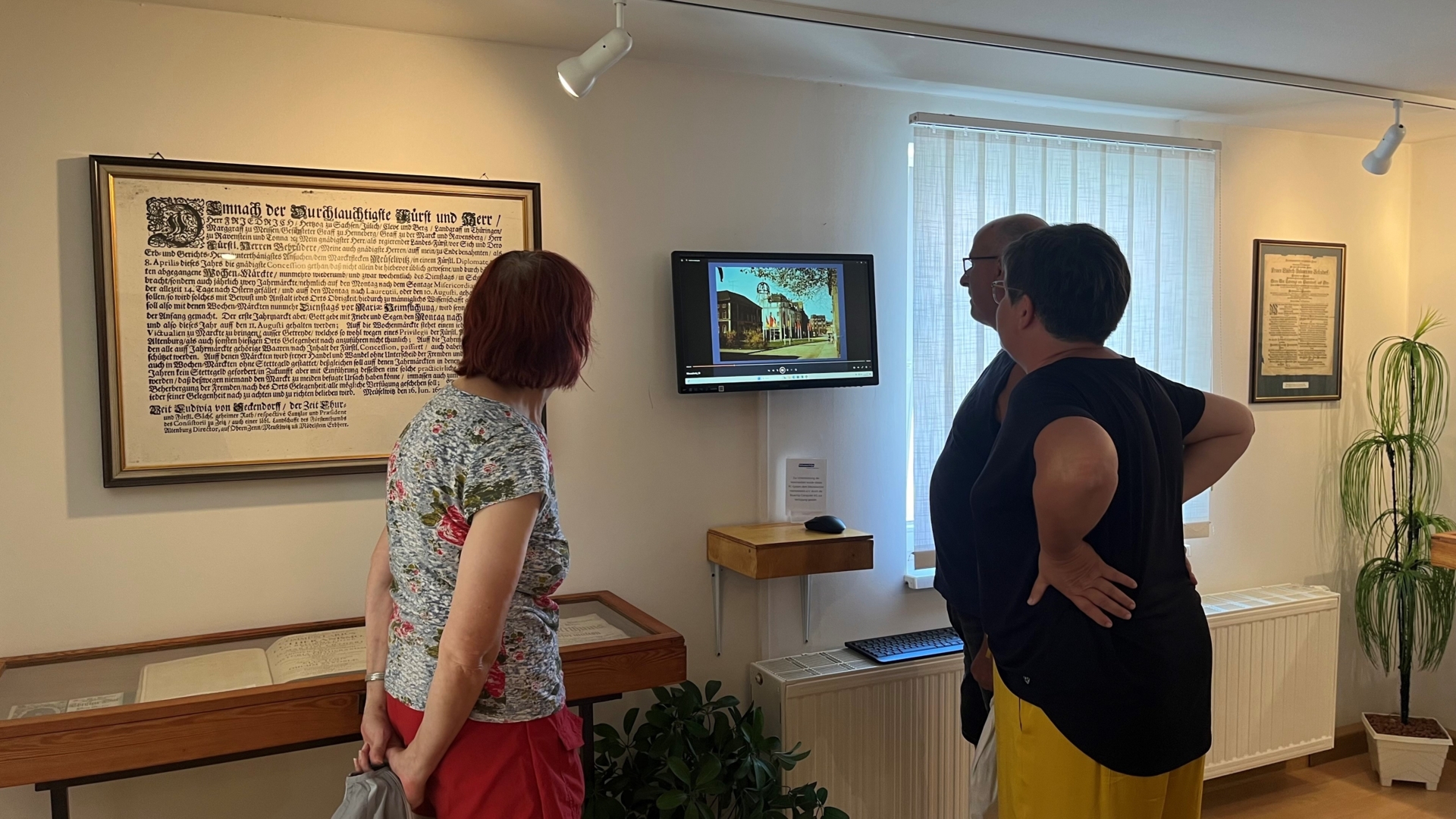 Bild: Im Heimatmuseum wurde u. a. die Ausstellung