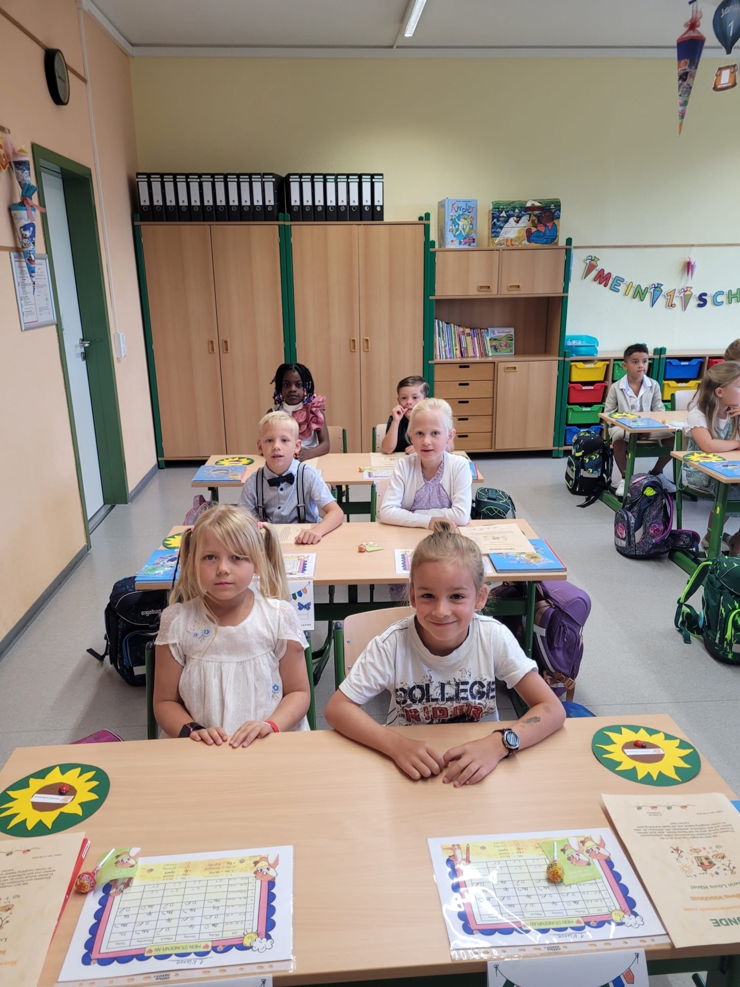 Bild: 1a im Klassenraum