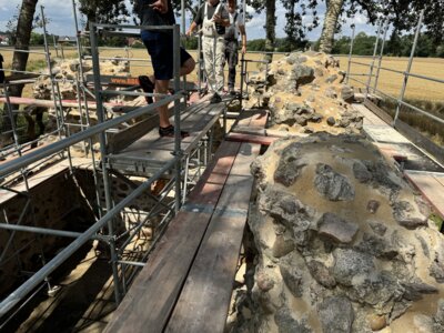 Foto des Albums: Sanierung Burgruine „Kuhburg“ Wüsten Vahrnow