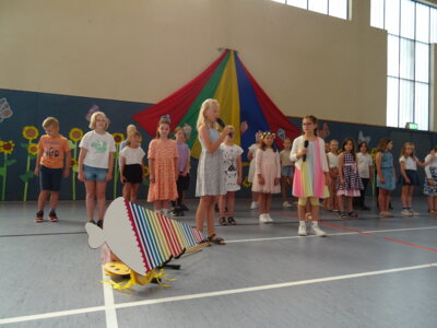Programmkinder der 3. Klasse  (Bild vergr&ouml;&szlig;ern)