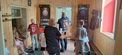 Fotoalbum Ferienprogramm Röslau 2024 - Harlay Davidson Fahrt & E-Dartturnier bei den Knight Riders MC