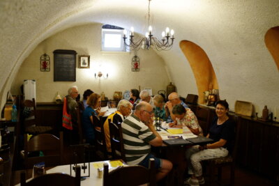 Verdiente Pause nach 30 km  (Bild vergr&ouml;&szlig;ern)