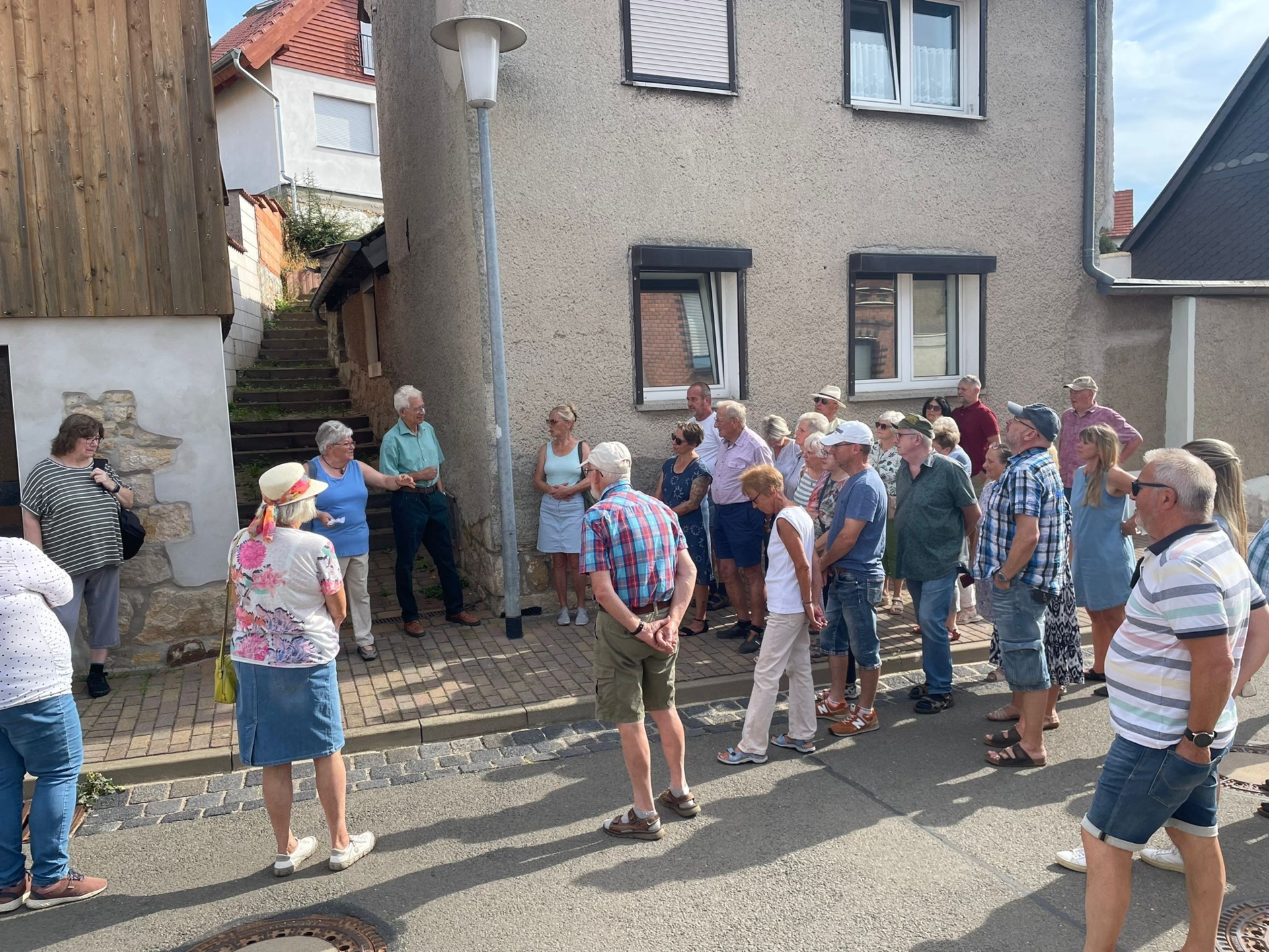 Bild : An der Silbertreppe einen Aufgang zum Thieberg