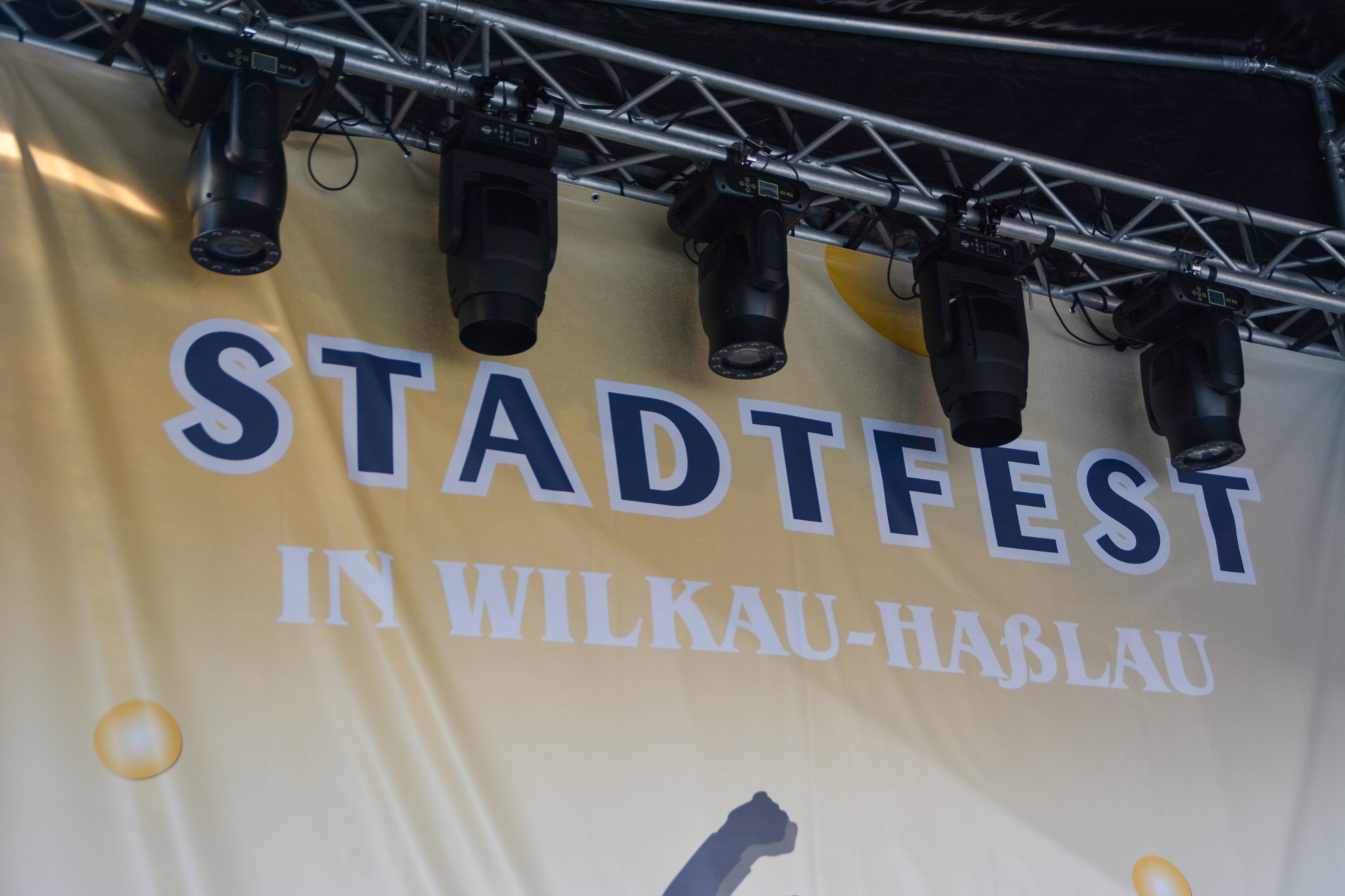 Bild: Bühnenhintergrund zum Stadtfest