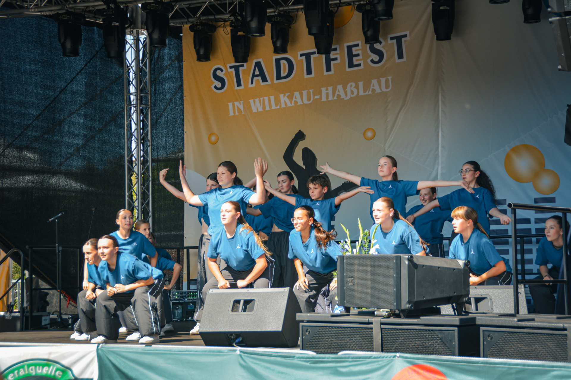 Bild: Tanzauftritt des TSG Rubin