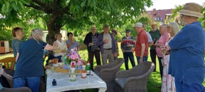 Foto des Albums: Rosenkränzchen Bei Christel und Gerd in Putlitz. (18.06.2024)