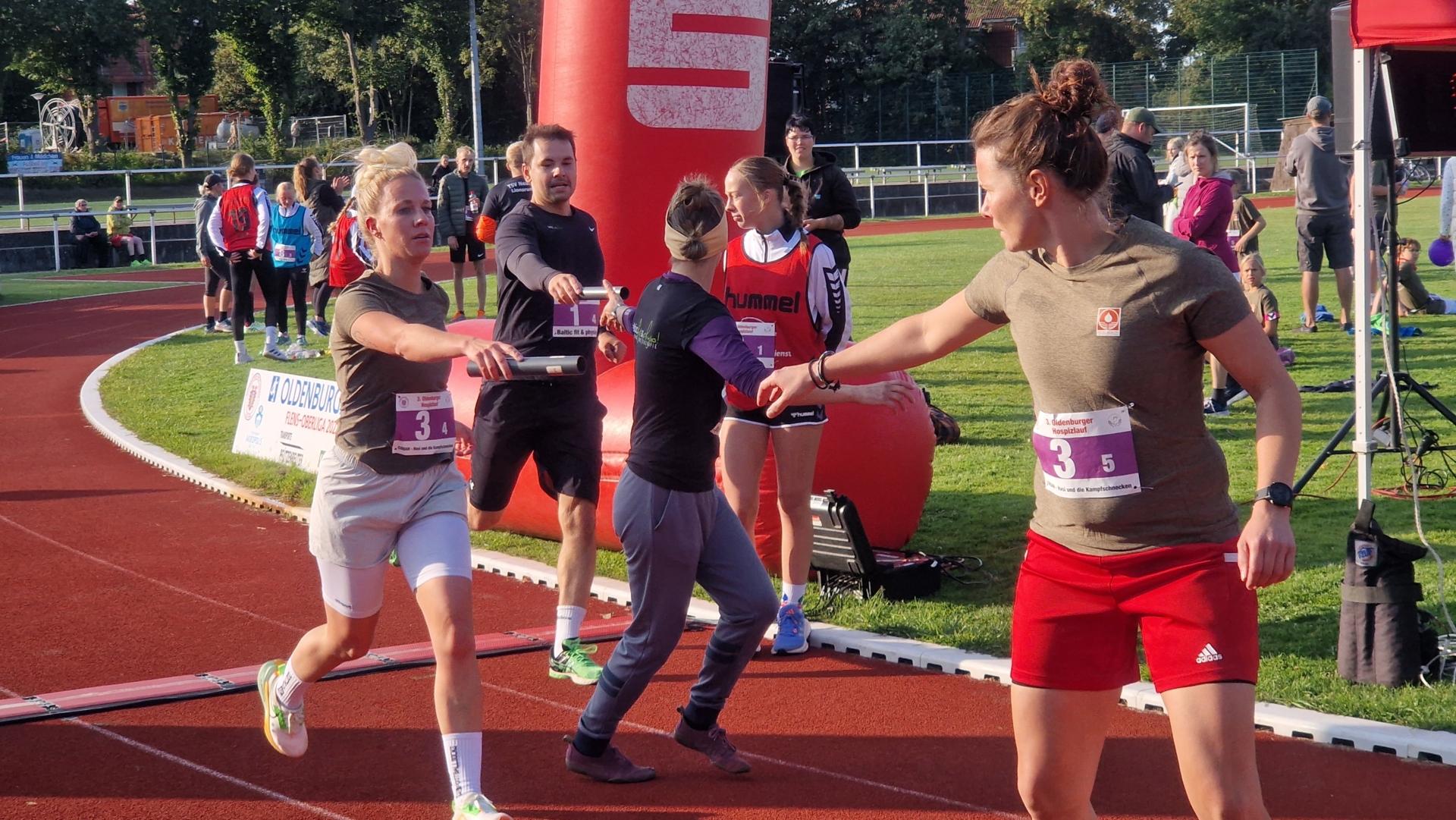 Bild: 5 x 2 km Staffellauf