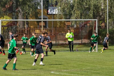 Foto des Albums: 1. Pflichtspiel Heimspiel der B- Junioren gegen SCOberhavel Velten