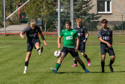 Foto des Albums: 1. Pflichtspiel Heimspiel der B- Junioren gegen SCOberhavel Velten