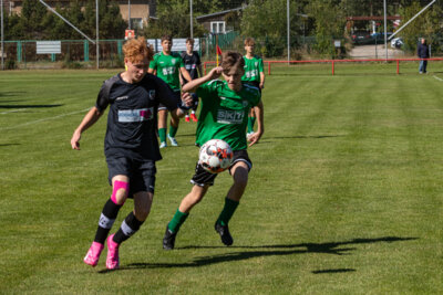 Foto des Albums: 1. Pflichtspiel Heimspiel der B- Junioren gegen SCOberhavel Velten