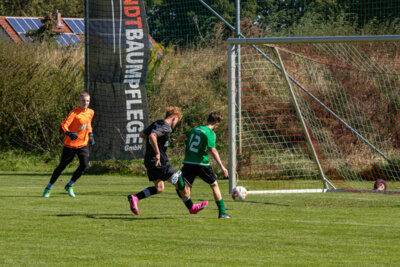 Foto des Albums: 1. Pflichtspiel Heimspiel der B- Junioren gegen SCOberhavel Velten