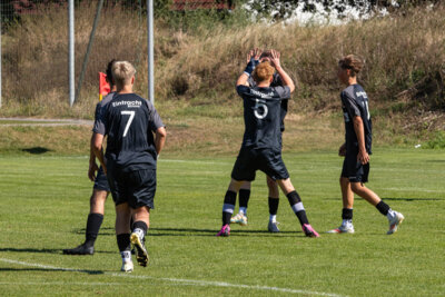 Foto des Albums: 1. Pflichtspiel Heimspiel der B- Junioren gegen SCOberhavel Velten
