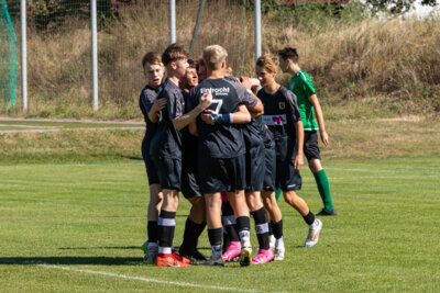 Foto des Albums: 1. Pflichtspiel Heimspiel der B- Junioren gegen SCOberhavel Velten
