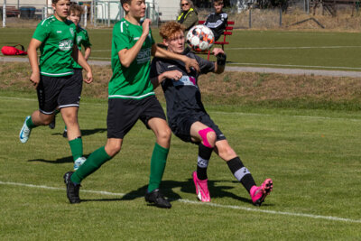 Foto des Albums: 1. Pflichtspiel Heimspiel der B- Junioren gegen SCOberhavel Velten