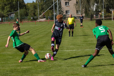 Foto des Albums: 1. Pflichtspiel Heimspiel der B- Junioren gegen SCOberhavel Velten