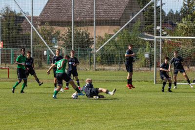 Foto des Albums: 1. Pflichtspiel Heimspiel der B- Junioren gegen SCOberhavel Velten