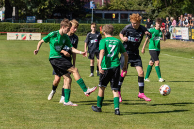 Foto des Albums: 1. Pflichtspiel Heimspiel der B- Junioren gegen SCOberhavel Velten