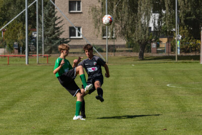 Foto des Albums: 1. Pflichtspiel Heimspiel der B- Junioren gegen SCOberhavel Velten
