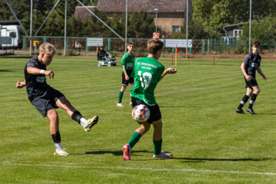Foto des Albums: 1. Pflichtspiel Heimspiel der B- Junioren gegen SCOberhavel Velten