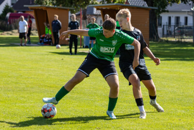 Foto des Albums: 1. Pflichtspiel Heimspiel der B- Junioren gegen SCOberhavel Velten